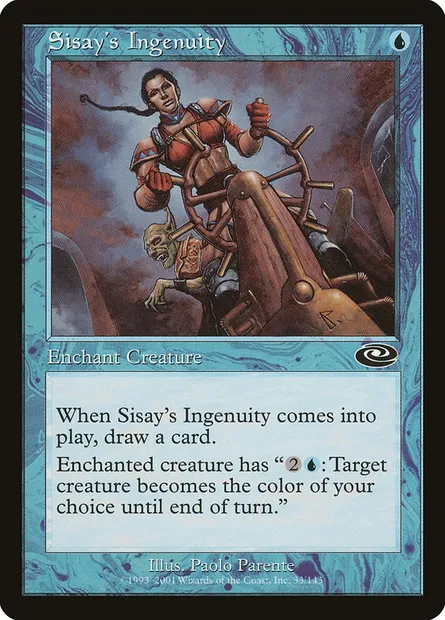 Sisay's Ingenuity, Magic card PLS 33 — Planeshift set