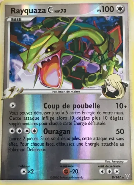 Rayquaza C, carte Pokémon SV 8 — extension Vainqueurs Suprêmes