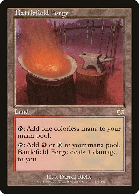 Forge de campagne, carte Magic APC 139 — extension Apocalypse
