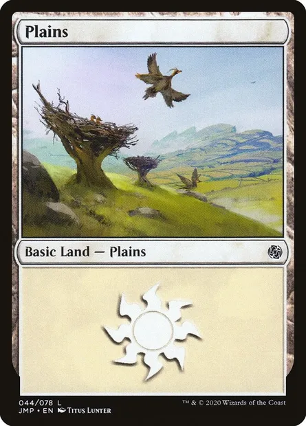 Plains, Magic card JMP 44 — Jumpstart set