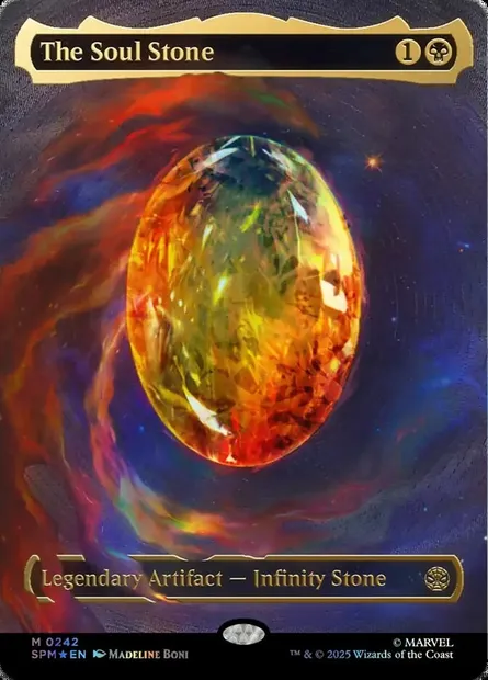 The Soul Stone, Magic card SPM 242 — Marvel's Spider-Man set