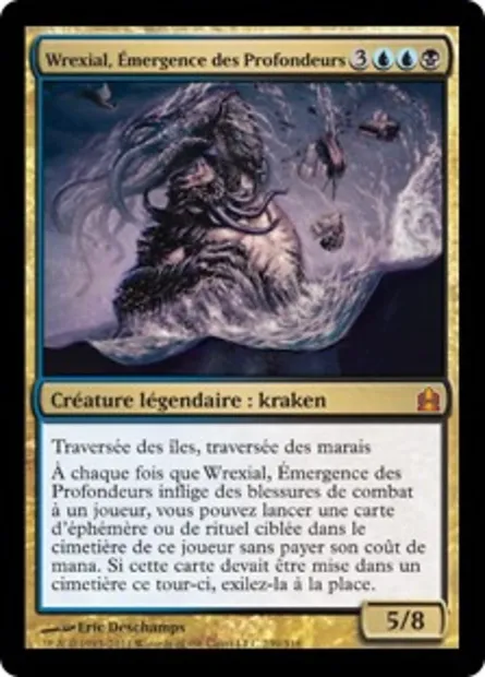Wrexial, Émergence des Profondeurs, carte Magic CMD 239 — extension Commander 2011