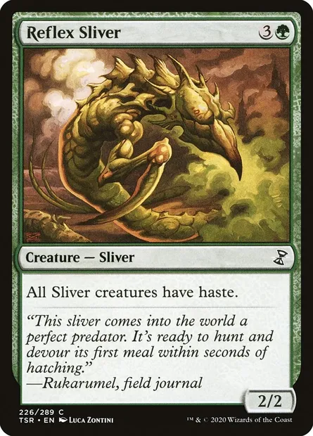 Reflex Sliver, Magic card TSR 226 — Time Spiral Remastered set