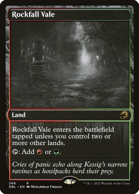 Val de Rocheruine, carte Magic DBL 266 — extension Innistrad : Double Programme