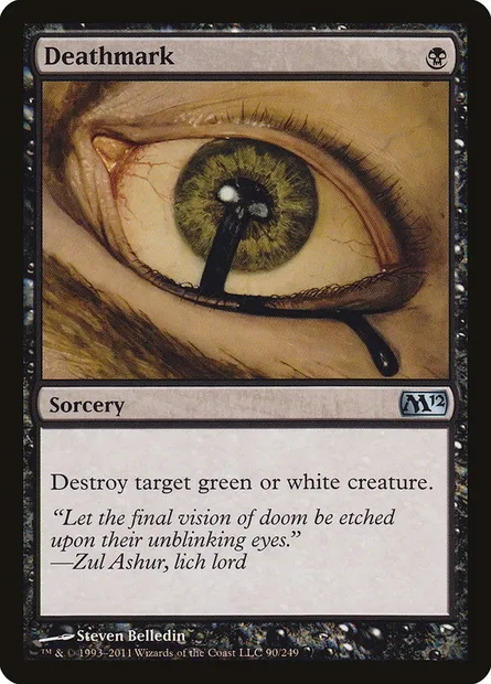 Deathmark, Magic card M12 90 — Magic 2012 set