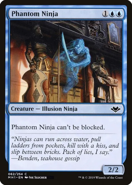 Phantom Ninja, Magic card MH1 62 — Modern Horizons set