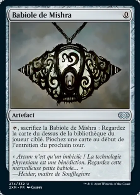 Babiole de Mishra, carte Magic 2XM 274 — extension Double Masters