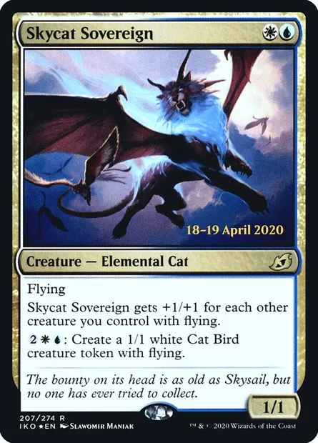 Skycat Sovereign, Magic card PIKO 207s — Ikoria: Lair of Behemoths Promos set
