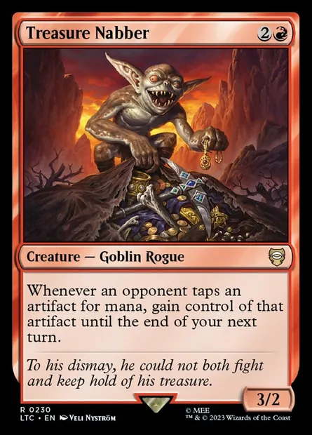 Treasure Nabber, Magic card LTC 230 — Tales of Middle-earth Commander set