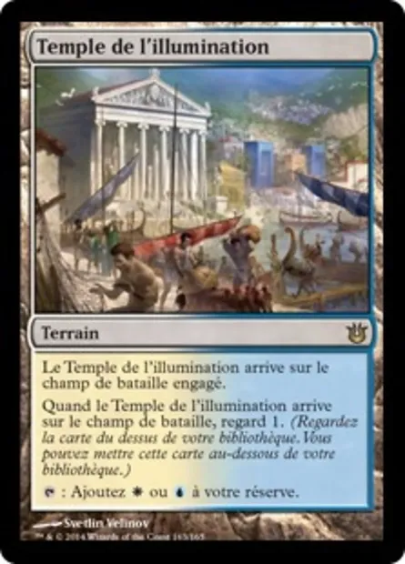Temple de l'illumination, carte Magic BNG 163 — extension Créations divines