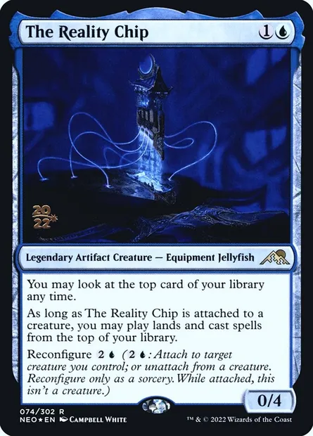 The Reality Chip, Magic card PNEO 74s — Kamigawa: Neon Dynasty Promos set