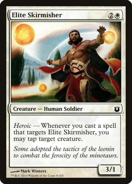 Elite Skirmisher, Magic card BNG 8 — Born of the Gods set