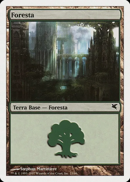 Forêt, carte Magic PSAL K23 — extension Salvat 2005