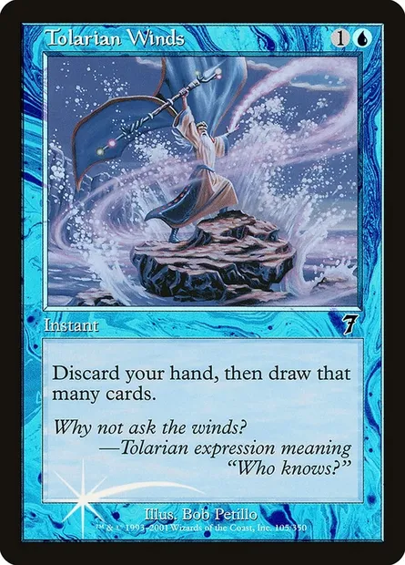 Tolarian Winds, Magic card 7ED 105★ — Seventh Edition set