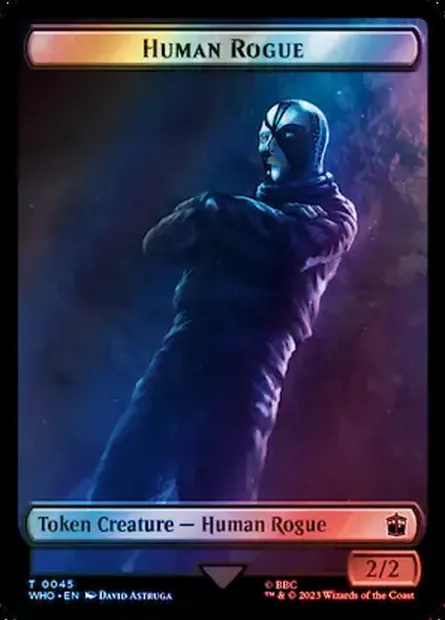Human Rogue, Magic card TWHO 45 — Doctor Who Tokens set