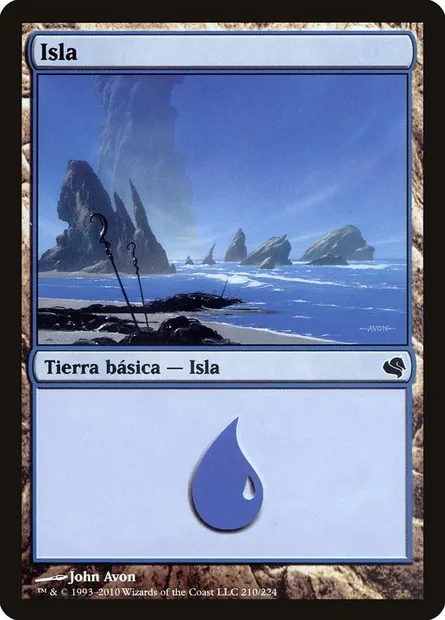 Island, Magic card PS11 210 — Salvat 2011 set