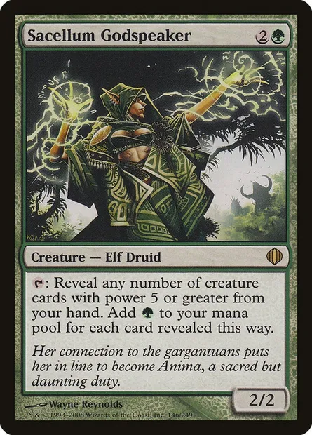 Sacellum Godspeaker, Magic card ALA 146 — Shards of Alara set