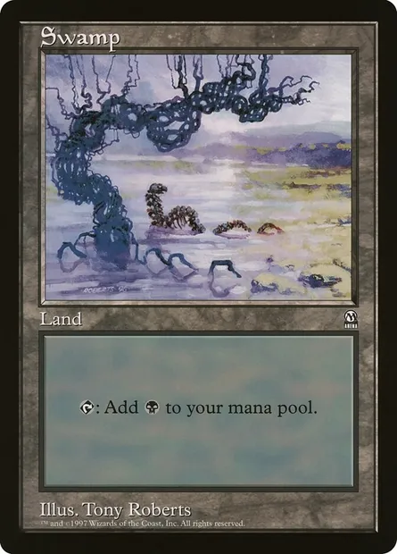 Swamp, Magic card OLEP 3 — Oversized League Prizes set