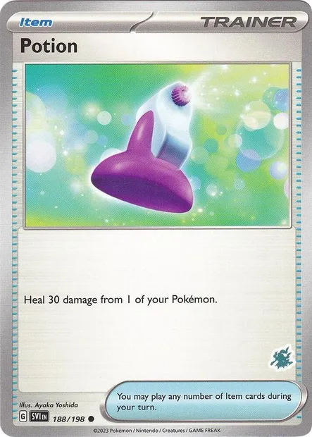 Potion, carte Pokémon BA24 188d — extension Battle Academy 2024