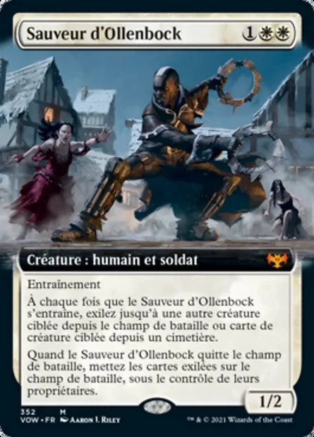 Sauveur d'Ollenbock, carte Magic VOW 352 — extension Innistrad : noce écarlate
