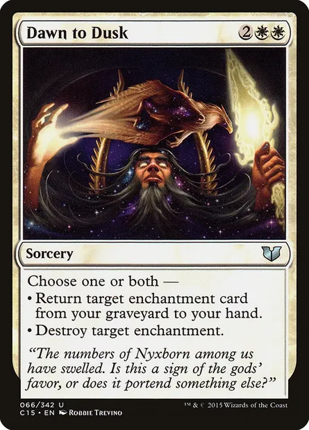 Dawn to Dusk, Magic card C15 66 — Commander 2015 set