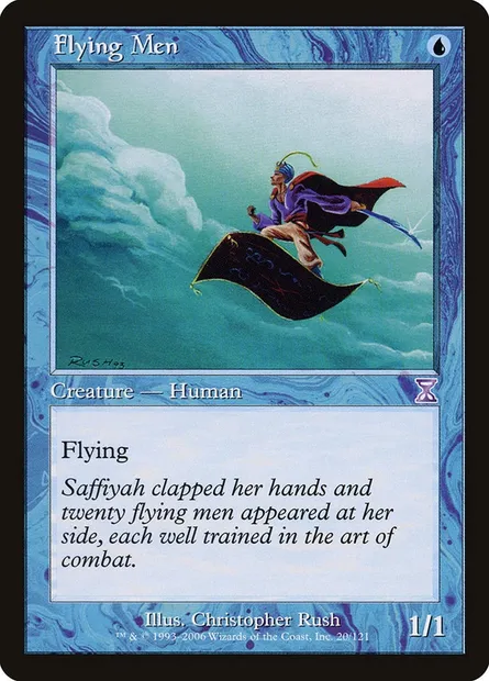 Flying Men, Magic card TSB 20 — Time Spiral Timeshifted set