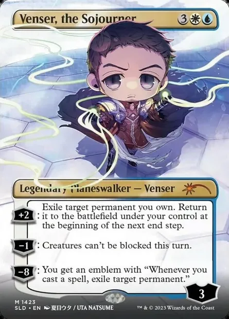 Venser, the Sojourner, Magic card SLD 1423★ — Secret Lair Drop set