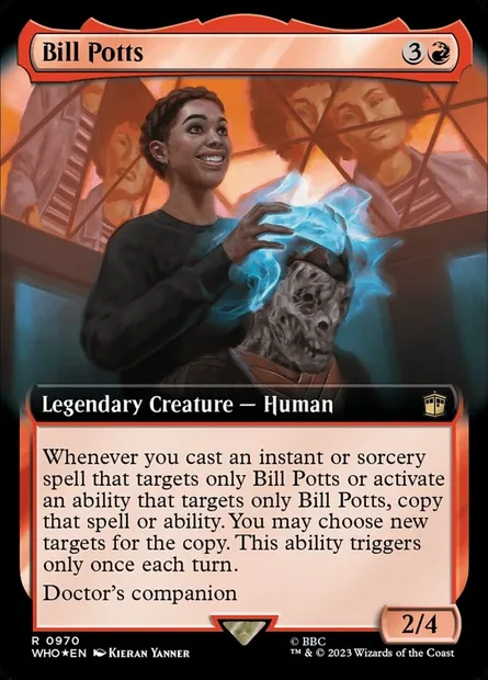 Bill Potts, Magic card WHO 970 — Doctor Who set