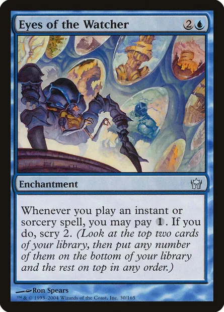 Eyes of the Watcher, Magic card 5DN 30 — Fifth Dawn set