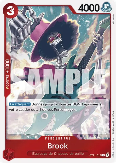 Brook, carte One Piece ST21-012 — extension GEAR 5TH