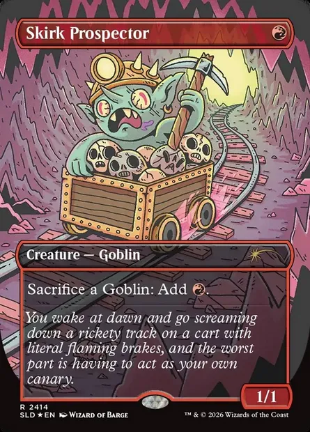 Skirk Prospector, Magic card SLD 2414 — Secret Lair Drop set