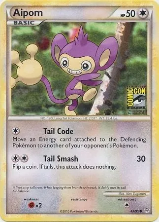 Aipom, Pokémon card PR 043 — Assorted Promos set