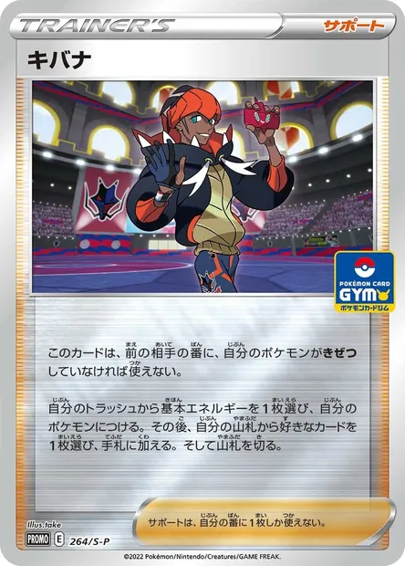 Raihan, Pokémon card S-P 264 — S-P: Sword & Shield Promos set