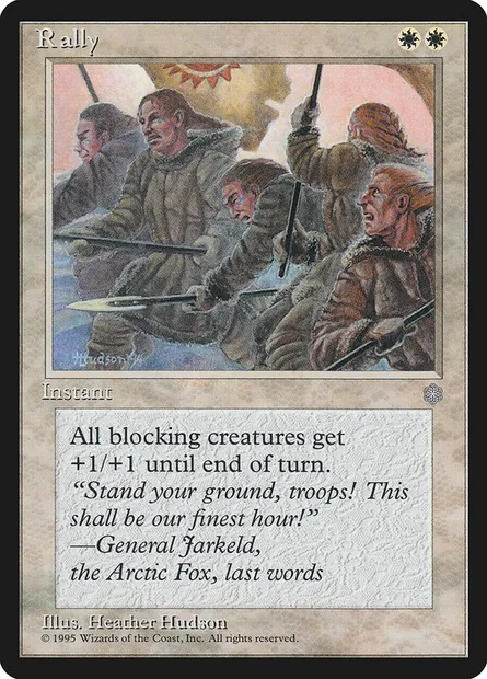 Ralliement, carte Magic ICE 48 — extension Ere Glaciaire