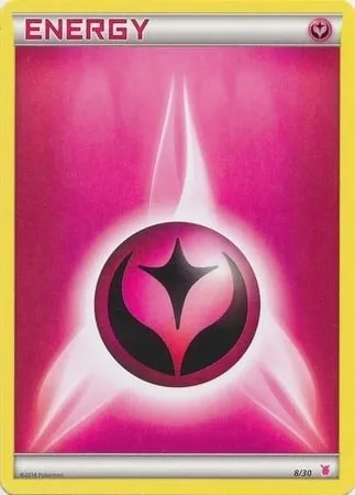 Énergie Fée, carte Pokémon TK7B 008 — extension XY Trainer Kit: Wigglytuff