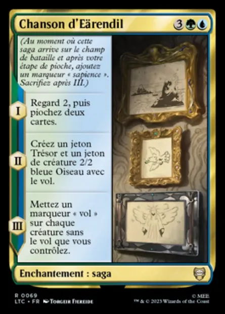 Chanson d'Eärendil, carte Magic LTC 69 — extension Tales of Middle-earth Commander