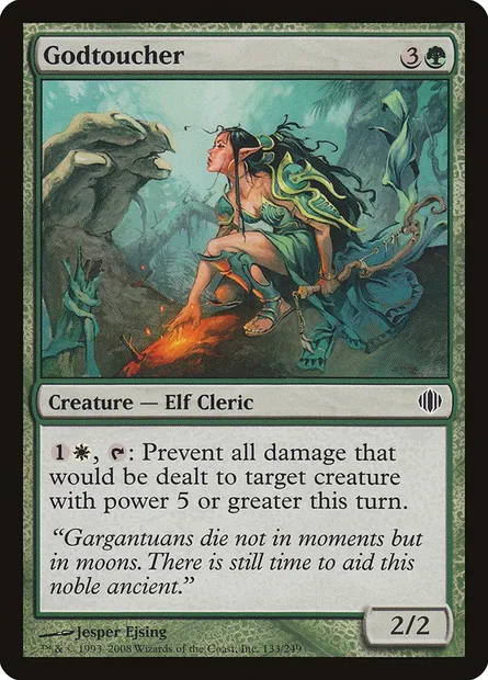 Godtoucher, Magic card ALA 133 — Shards of Alara set