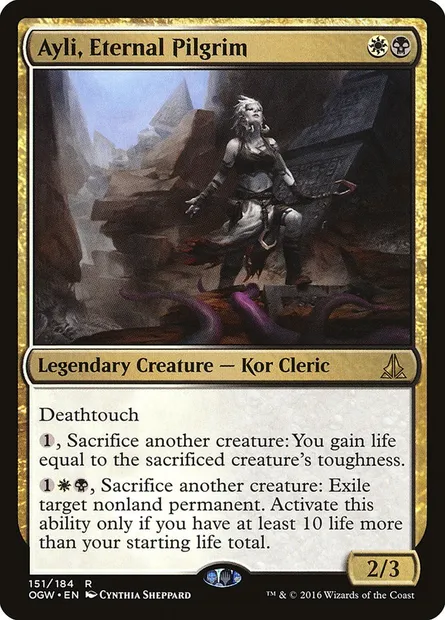 Ayli, Eternal Pilgrim, Magic card OGW 151 — Oath of the Gatewatch set