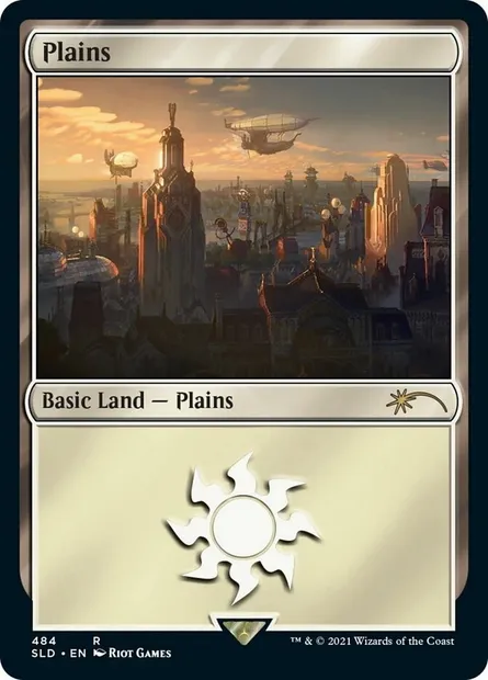 Plaine, carte Magic SLD 484 — extension Secret Lair Drop