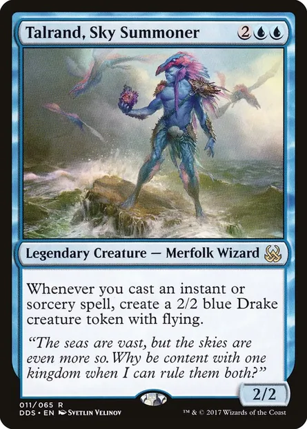 Talrand, Sky Summoner, Magic card DDS 11 — Duel Decks: Mind vs. Might set