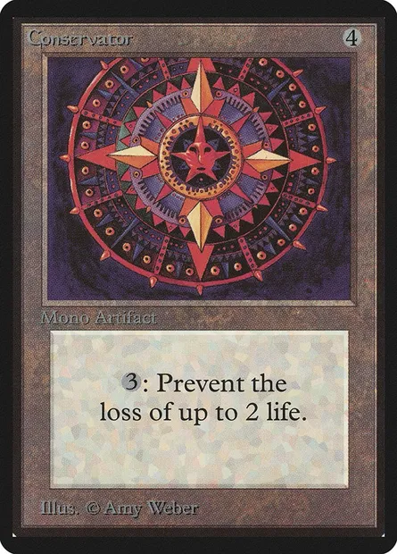 Conservateur, carte Magic LEB 238 — extension Limited Edition Beta