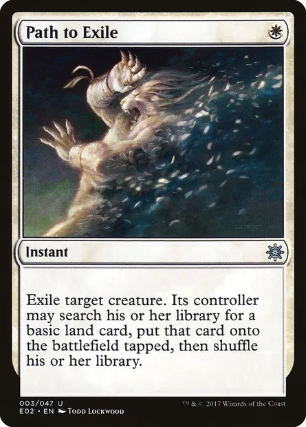 Path to Exile, Magic card E02 3 — Explorers of Ixalan set