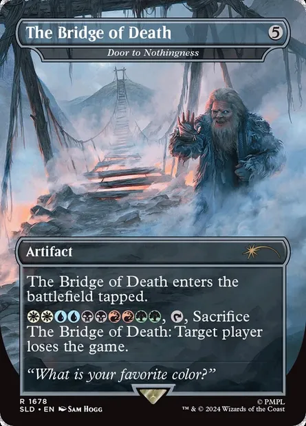 Door to Nothingness, Magic card SLD 1678 — Secret Lair Drop set