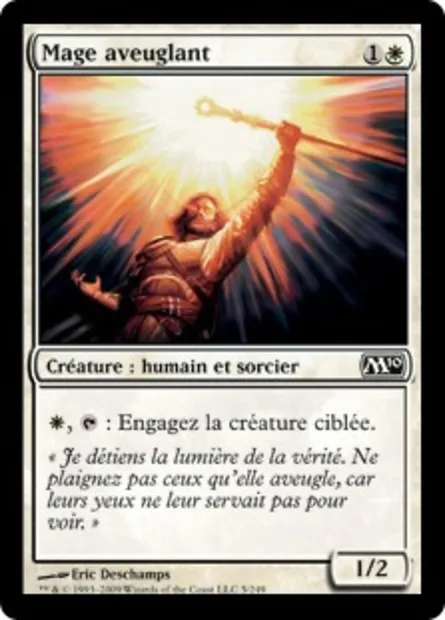 Mage aveuglant, carte Magic M10 5 — extension Magic 2010