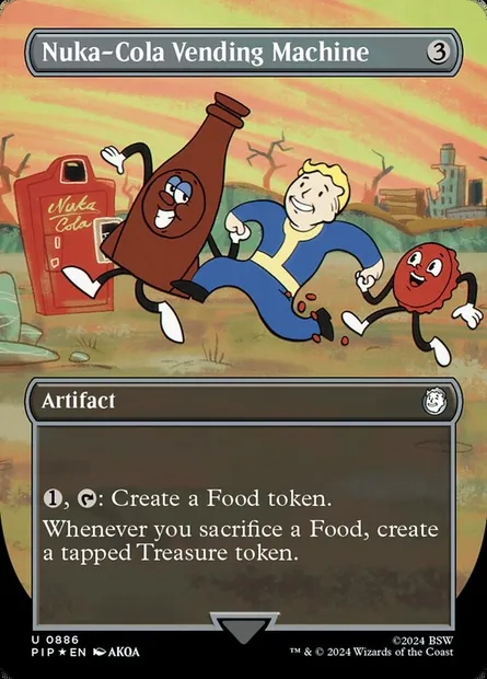 Nuka-Cola Vending Machine, Magic card PIP 886 — Fallout set
