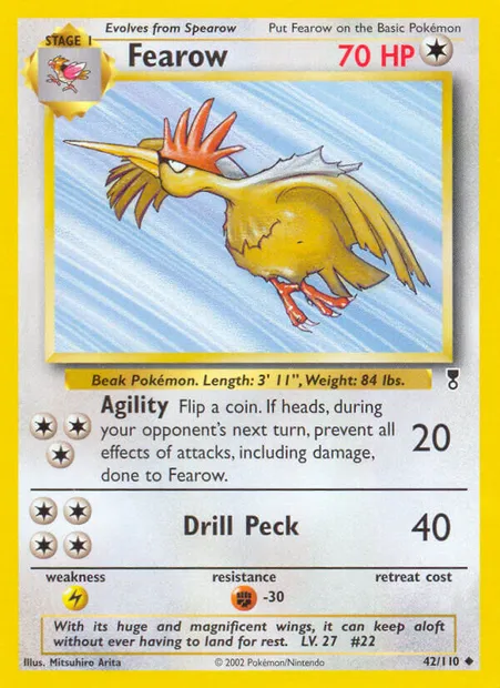 Rapasdepic, carte Pokémon LC 42 — extension Legendary Collection
