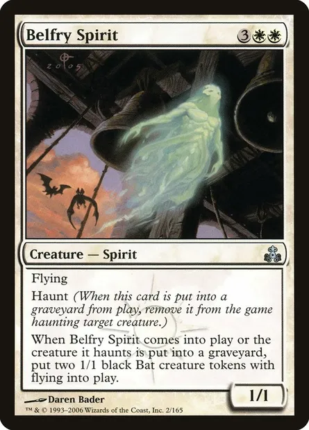 Esprit du beffroi, carte Magic GPT 2 — extension Le Pacte des Guildes