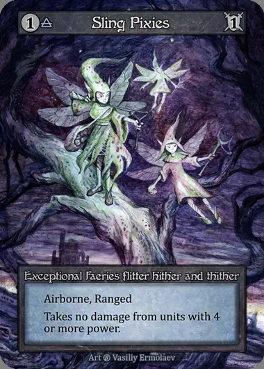 Sling Pixies, carte Sorcery BET 159 — extension Beta