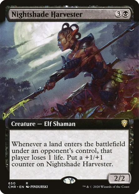 Nightshade Harvester, Magic card CMR 650 — Commander Legends set