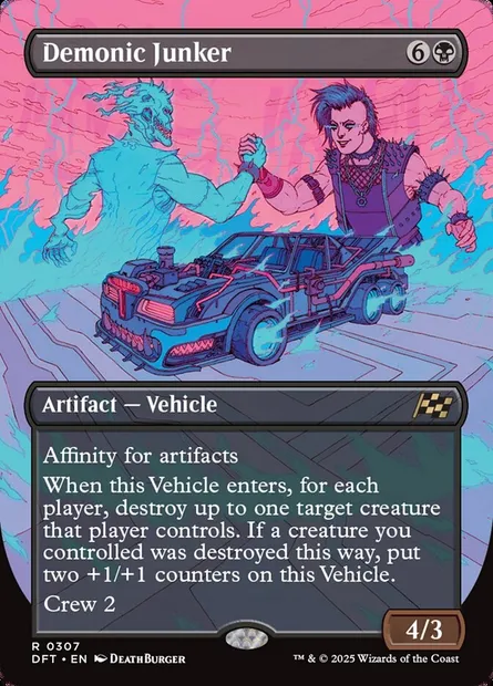 Demonic Junker, Magic card DFT 307 — Aetherdrift set